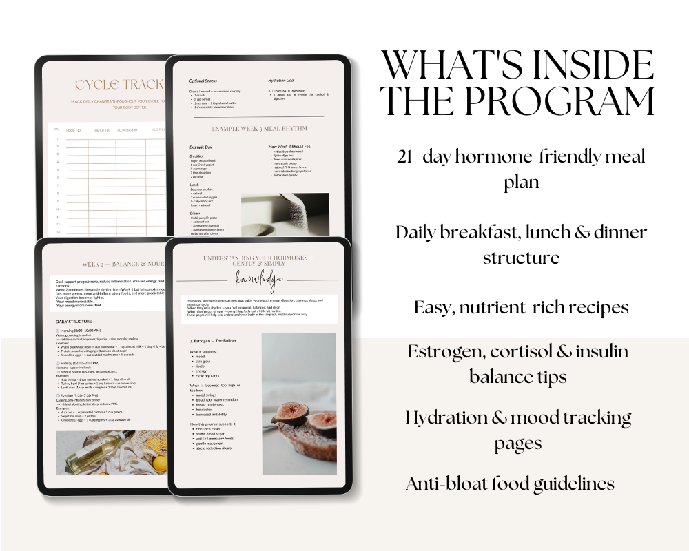21-Day Hormone Balance Nutrition Program