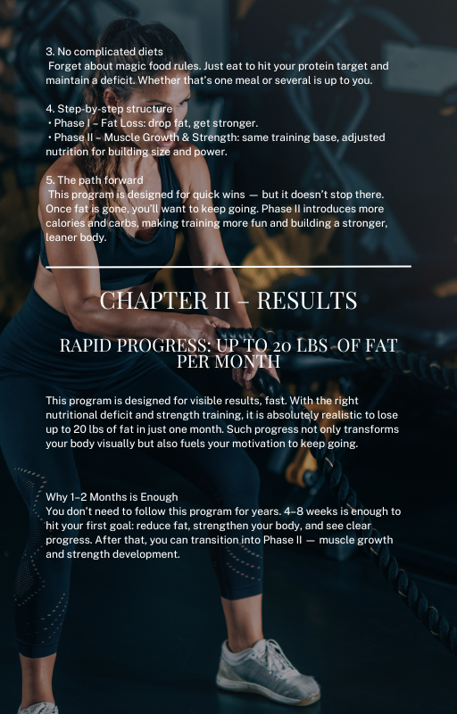 Fat Loss Blueprint – Fitness Industry Secrets They Don’t Want You to Know (E-Book)